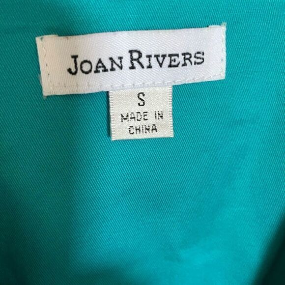 Joan Rivers Turquoise Fitted Jacket - Blazer Size Small - Picture 4 of 4